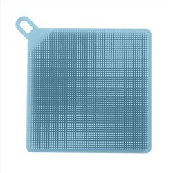 51851 GIPFEL Губка силиконовая CLEAN SERIES для мытья посуды, 11,5 см. Цвет: голубой
