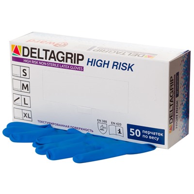 Deltagrip High Risk размер 7(S)  25пар