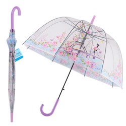 Зонт "Весна в Париже", полуавтоматический, диаметр 80 см