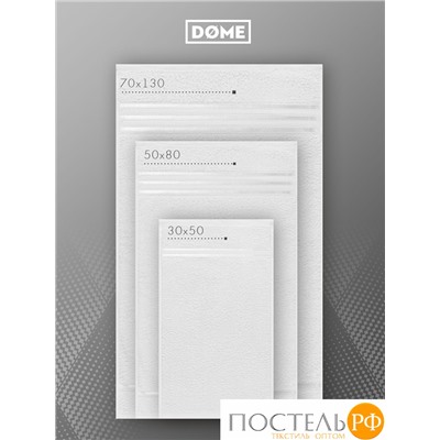 DOME ГАРМОНИКА бел К-т Полотенец 30х50-6/50х80-4/70х130-2, 12 пр., 100% хл, 440 гр/м2