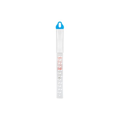 Терка 33,5*3,5*2 см "Синяя" с ручкой + пластиковый защитный чехол