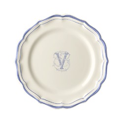 Десертная тарелка, белый/голубой  FILET BLEU V,Gien