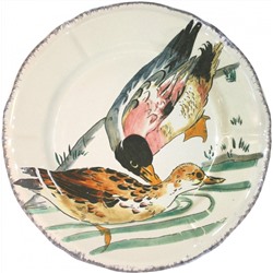 Тарелка десертная Утки из коллекции Grands Oiseaux, Gien