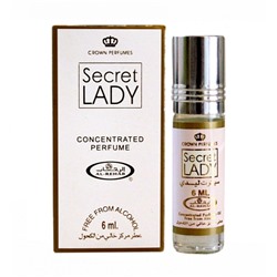 Al-Rehab Concentrated Perfume SECRET LADY (Масляные арабские духи СЕКРЕТ ЛЕДИ Аль-Рехаб), 6 мл.