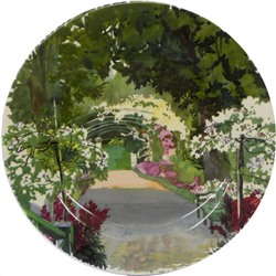 Тарелка под канапе Аллея из коллекции Paris Giverny, Gien