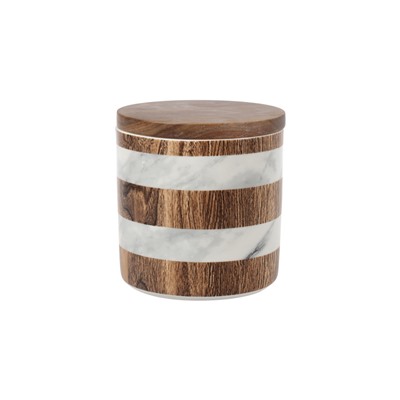 Банка для сыпучих продуктов Wood&Marble, 12х11,5 см, 0,7 л, 63062