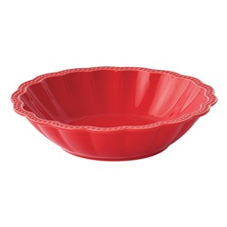 Тарелка суповая Elite, красная, 20 см, 0,65 л, 62523