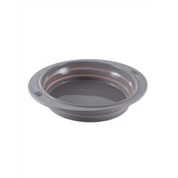 2522 GIPFEL Форма для выпечки ECO круглая, силиконовая с внутренней металлической опорой 29х25х5 см. Материал: силикон.