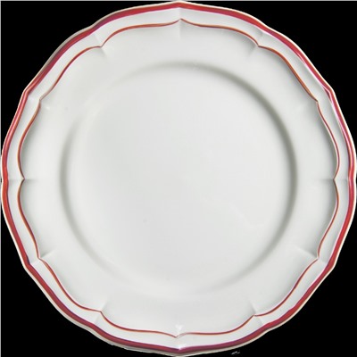 Тарелка под второе из коллекции Filet Rouge, Gien