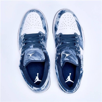 Кроссовки Nike Air Jordan 1 Low Blue арт 5526-29