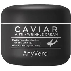 110523 Корея CELLIO AnyVera Caviar Anti-Wrinkle Антивозрастной крем д/лица с Икрой против морщин д/всех типов кожи 100мл/96