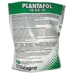 Плантафол 10-54-10+ТЕ (Vallagro) Италия 1кг. (заводская упаковка). Взрыватель цветения