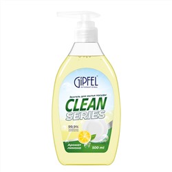 52302 GIPFEL Экогель для мытья посуды CLEAN SERIES с ароматом лимона, 500мл