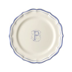 Десертная тарелка, белый/голубой  FILET BLEU P,Gien