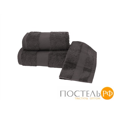 1010G10056114 Полотенце Soft cotton DELUXE кофейный 75X150