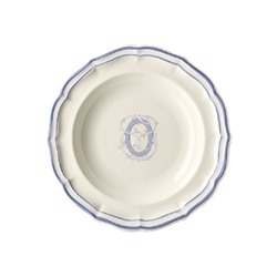 Суповая тарелка, белый/голубой  FILET BLEU O,Gien
