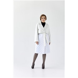Пальто женское демисезонное 25814 (белый)