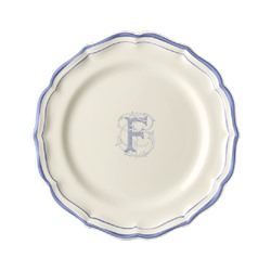 Десертная тарелка, белый/голубой  FILET BLEU F,Gien