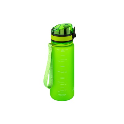 Бутылка для воды 500 мл 6,5*6,5*23 см "Style Matte" ярко-зеленая