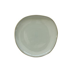 Тарелка закусочная Organica, зелёная, 22 см, 62676