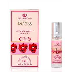 Al-Rehab Concentrated Perfume ROSES (Масляные арабские духи РОЗЫ, Аль-Рехаб), 6 мл.