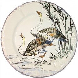 Тарелка десертная Серые гуси из коллекции Grands Oiseaux, Gien