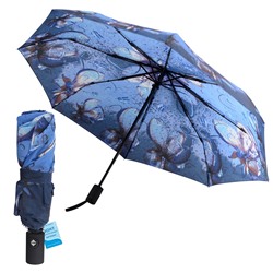 Зонт складной "Дыхание дождя", автоматический, диаметр 98 см