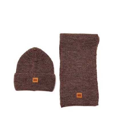 Ugg Chunky Rib Knit Beanie Sen Chocolate