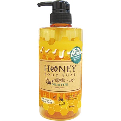 FUNS Honey Milk Гель для душа увлажняющий с экстрактом меда и молока 500 мл/