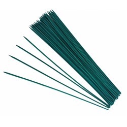 Бамбуковая опора окрашенная, зеленая 70см (D-6мм)