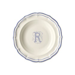Суповая тарелка, белый/голубой  FILET BLEU R,Gien