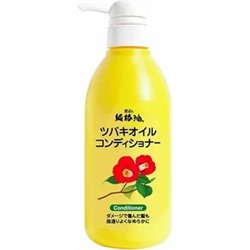 972713 "KUROBARA" "Tsubaki Oil" "Чистое масло камелии" Кондиционер для восстановления поврежденных волос с маслом камелии 500 мл.
