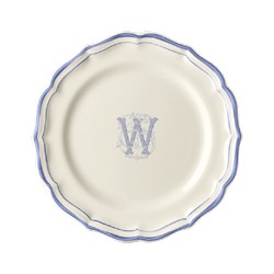 Десертная тарелка, белый/голубой  FILET BLEU W,Gien