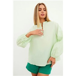 блузка 
            38.1-22-1-0-0-6689-зеленый