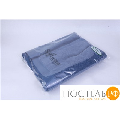 1010G10007160 Полотенце Soft сotton LORD голубой 85X150