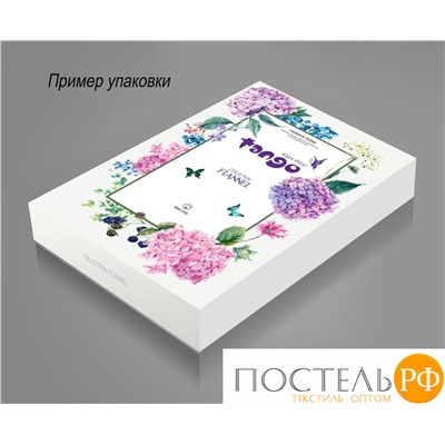 MOMAE198 код1031 Кпб Фланель Евро 2 наволочки Евро 50x70 (2 шт) Фланель Коробка