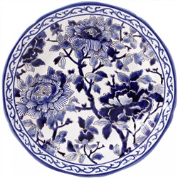 Тарелка под второе из коллекции Pivoines Bleues, Gien