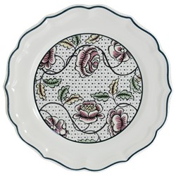 Тарелка десертная с розами из коллекции Dominote , Gien
