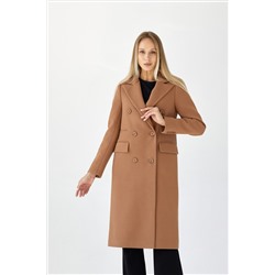Пальто женское демисезонное 25775 (кэмел)