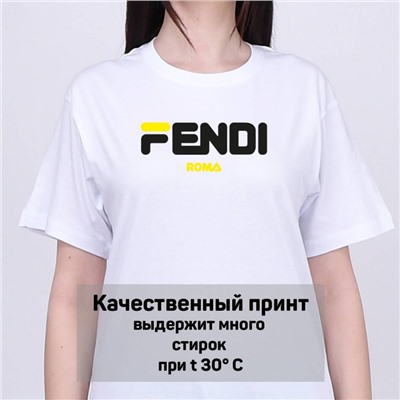 Футболка Fendi арт 9580