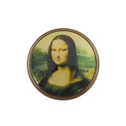 Брошь «Мона Лиза» Clara Bijoux