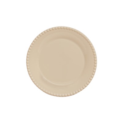 Тарелка закусочная Tiffany, бежевая,19 см, 62472