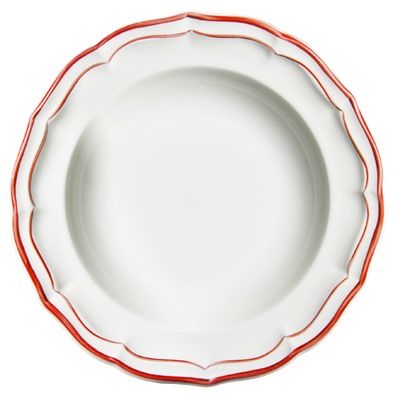 Тарелка суповая из коллекции Filet Rouge, Gien