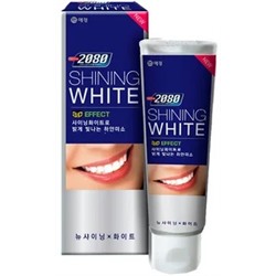 895184 Зубная паста сияющая белизна Dental Clinic 2080 Shining White 100 гр /Корея