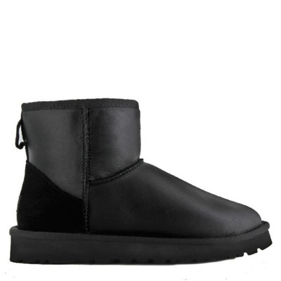 Ugg Classic Mini Metallic Black