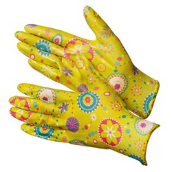 Like NN  Садовые перчатки 7(S) размер расцветки Like с нитрилом