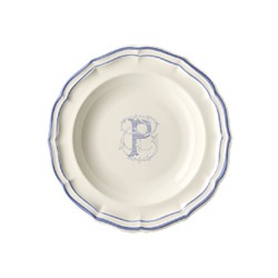 Суповая тарелка, белый/голубой  FILET BLEU P,Gien