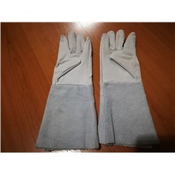 Перчатки-краги для работы с колючими кустарниками (размер 7). цвет серый