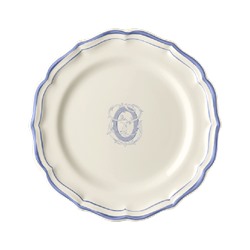 Десертная тарелка, белый/голубой  FILET BLEU O,Gien