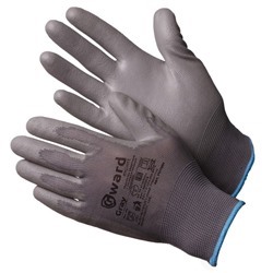 Gward Gray 10(XL) размер перчатки нейлоновые серые с серым полиуретаном